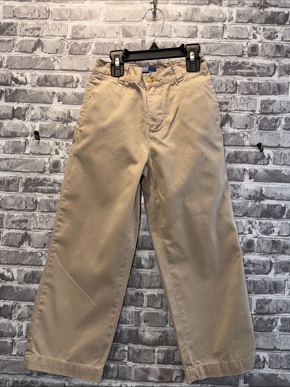 Polo Ralph Lauren Khaki Straight-Leg Chinos Beige